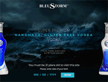 Tablet Screenshot of bleustorm.com